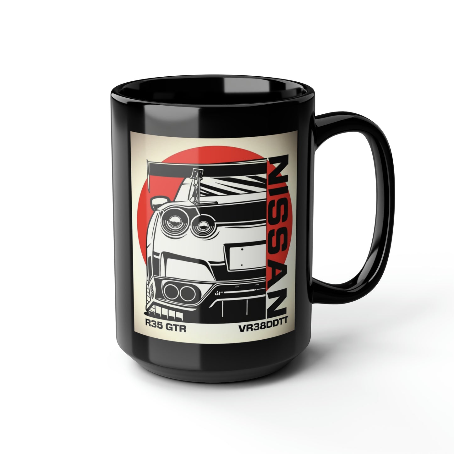 Nissan R35 GTR Coffee Mug, GTR Coffe Mug