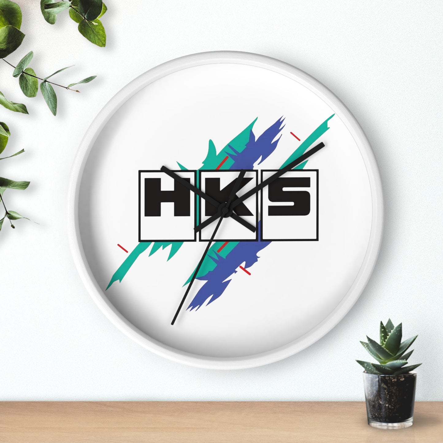 HKS Tribute Wall Clock, JDM Old Logo Wall Clock