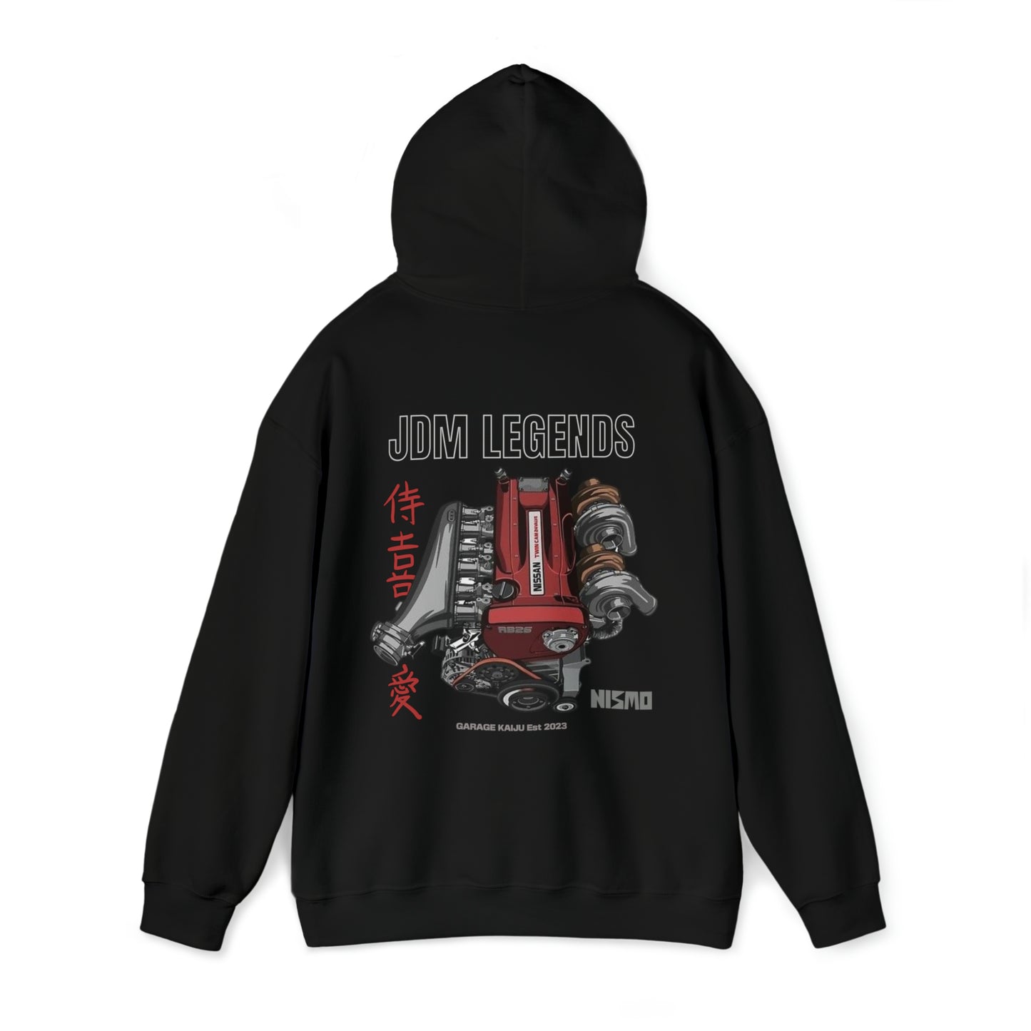 RB26 JDM Legend Hoodie, Skyline GTR RB26 Hoodie