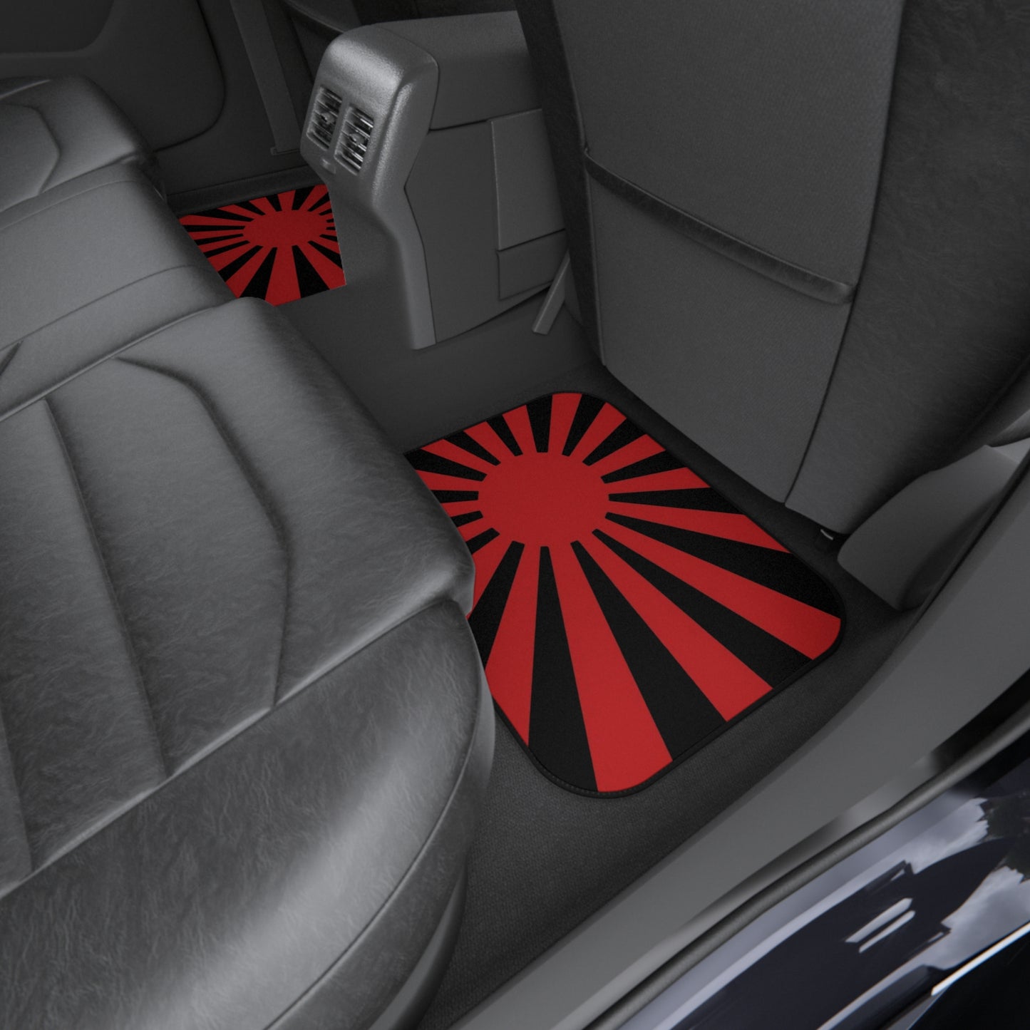 Japanese Geisha Dragon Floor Mats (Set of 4), 90's JDM Floor Mats