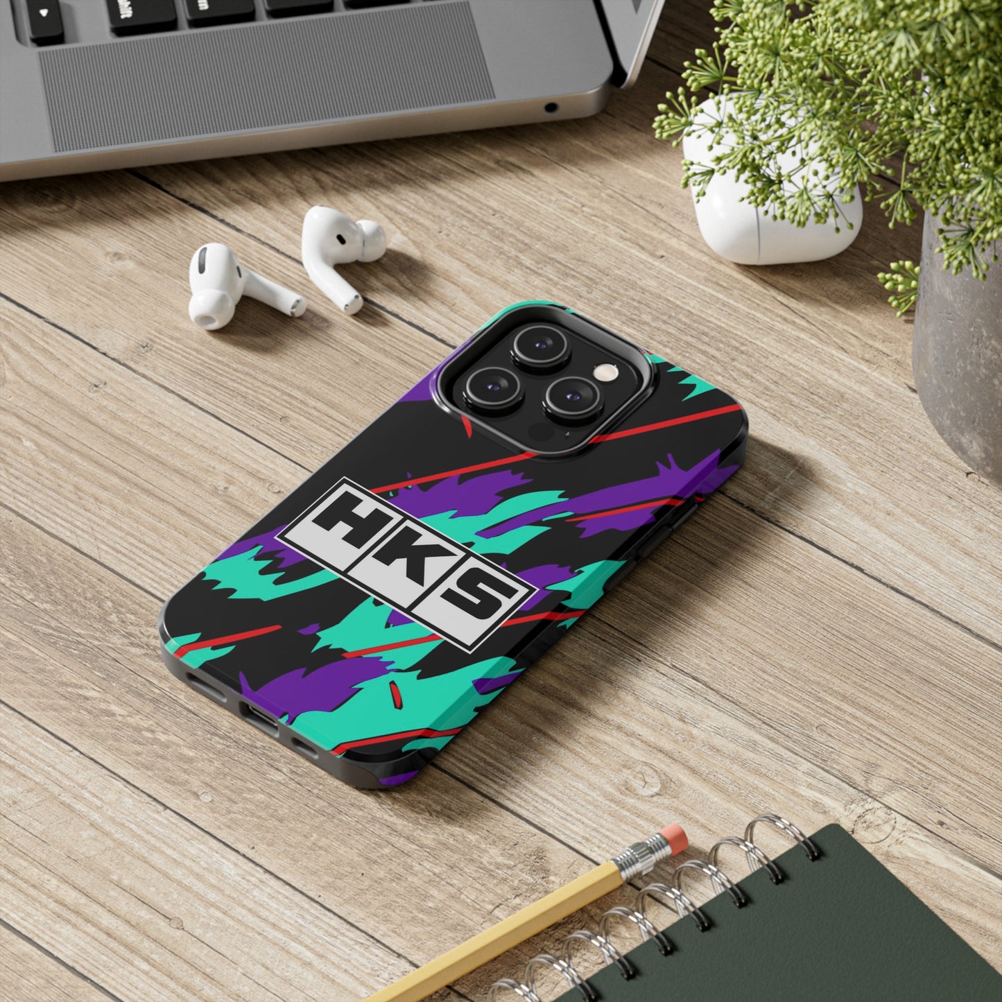 HKS Tribute Old Logo Phone Case, 90's Retro HKS cover