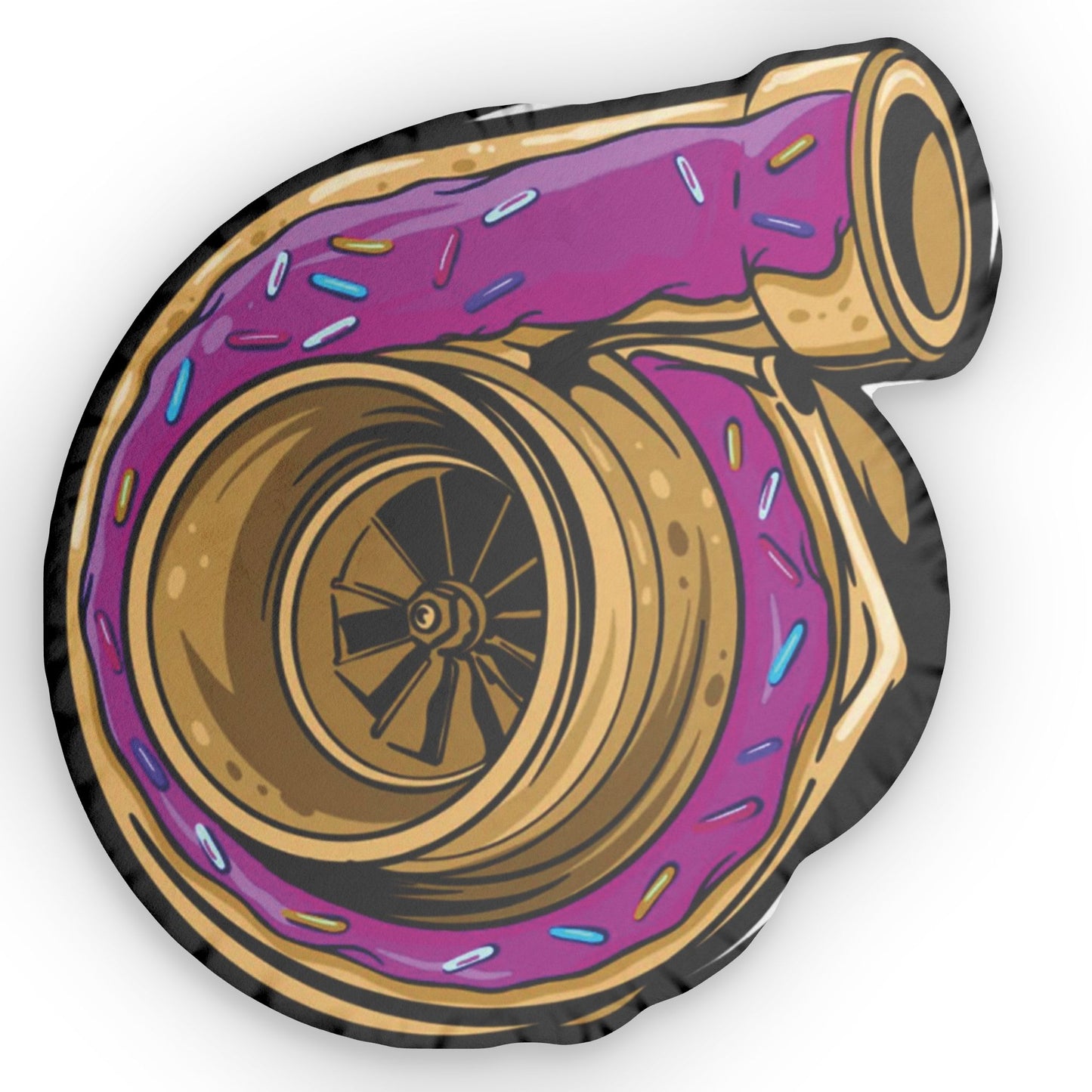 Turbo Donut Pillow