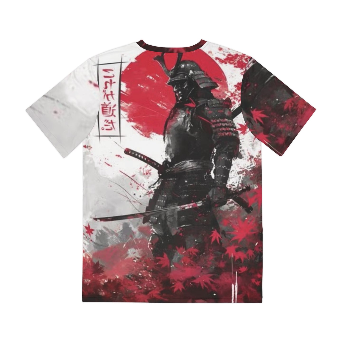 Red Sun Samurai Warrior Sublimation Tee