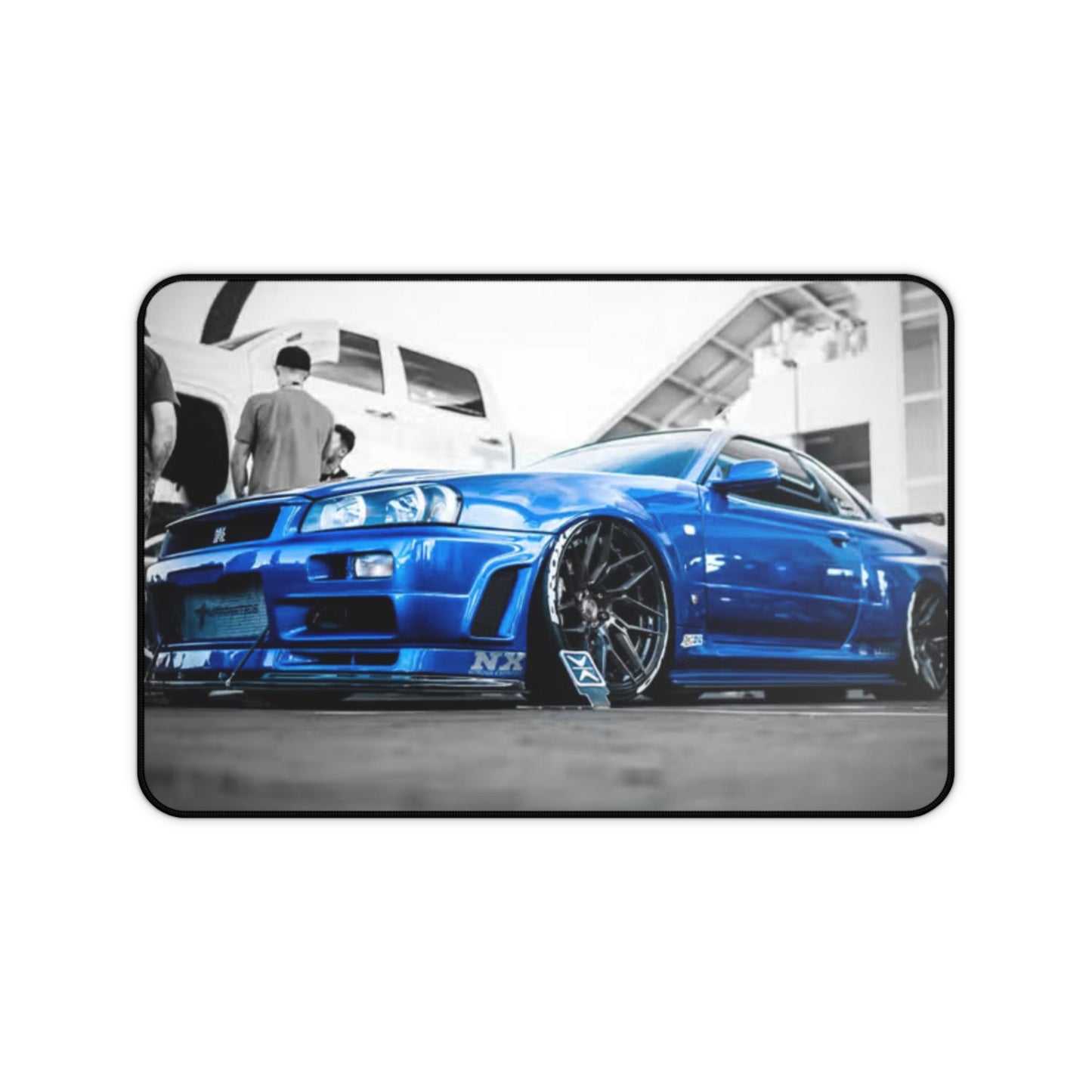 Bayside Blue GTR Gaming Mouse Pad, R34 Skyline Xxl Gaming Mat, Skyline GTR Mouse Pad, JDM Oversize Gaming Mat, Skyline Gaming Pad