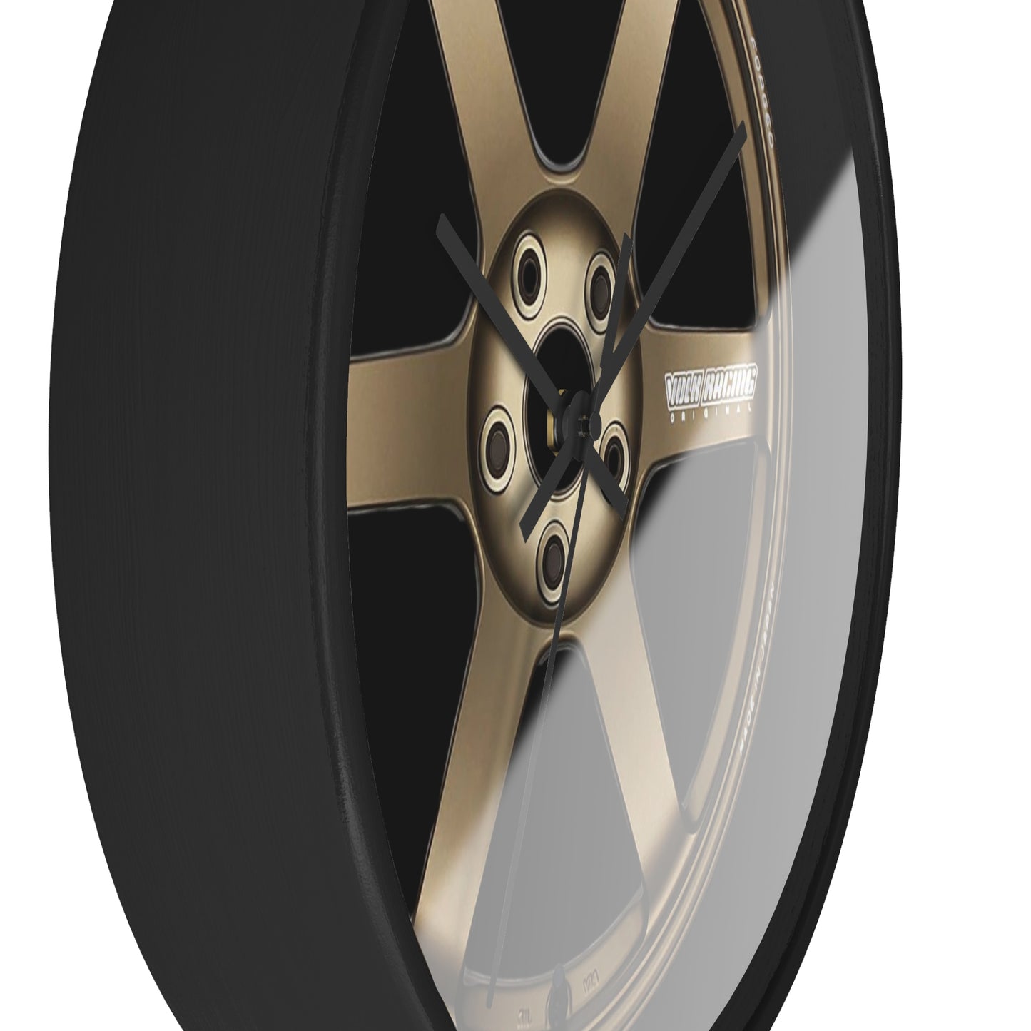 Tribute TE37 Rays Wheels Wall Clock, Volk Racing Garage Wall Clock