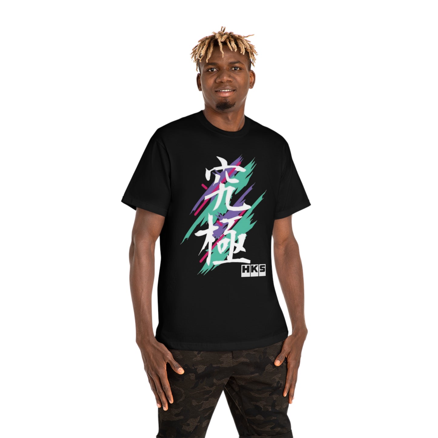 Japanese HKS Paint Splatter Tee, JDM HKS Shirt, Japanese HKS Logo Shirt