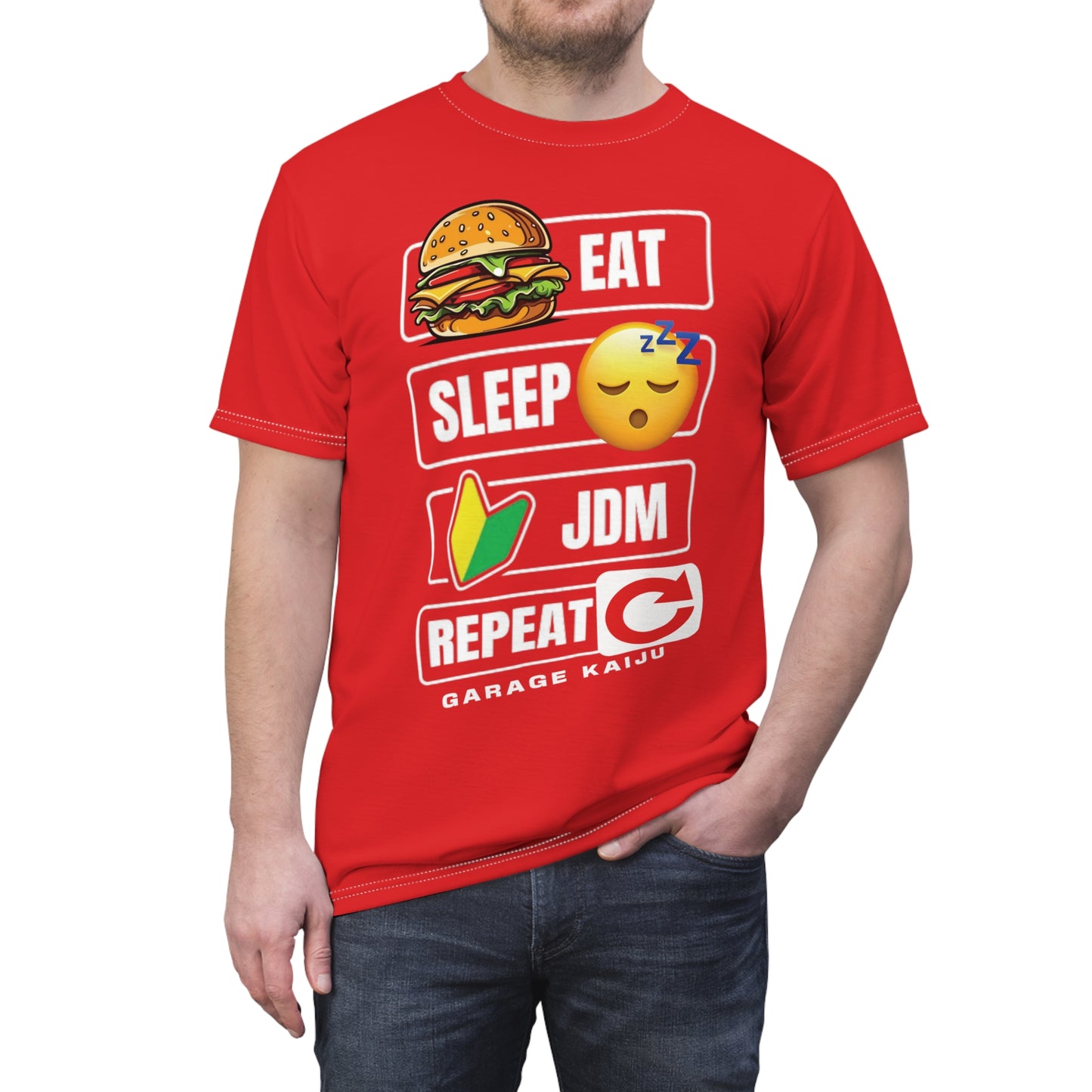 Eat Sleep JDM Repeat, Funny Drift Shirt, Racecar Shirt, Drift Lover Shirt, Boyfriend Gift, Drift Gag Shirt