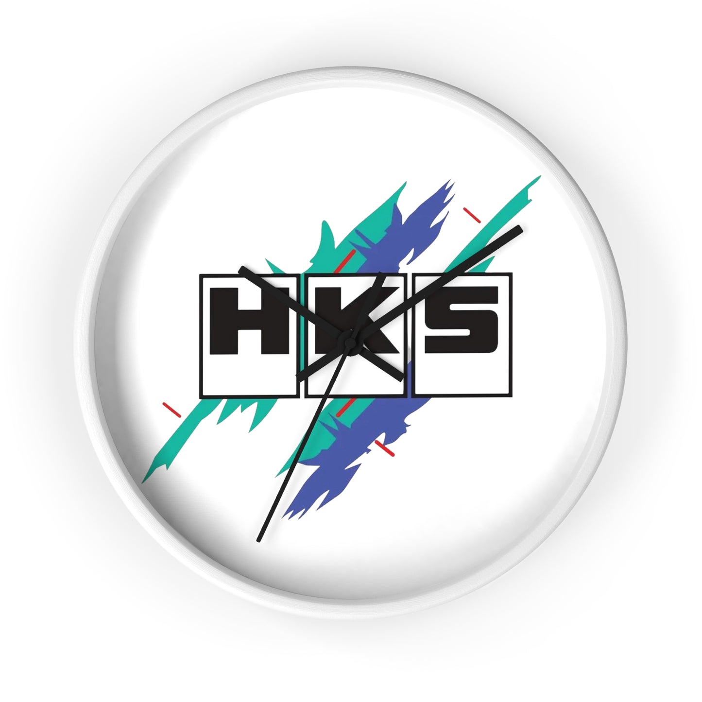 HKS Tribute Wall Clock, JDM Old Logo Wall Clock