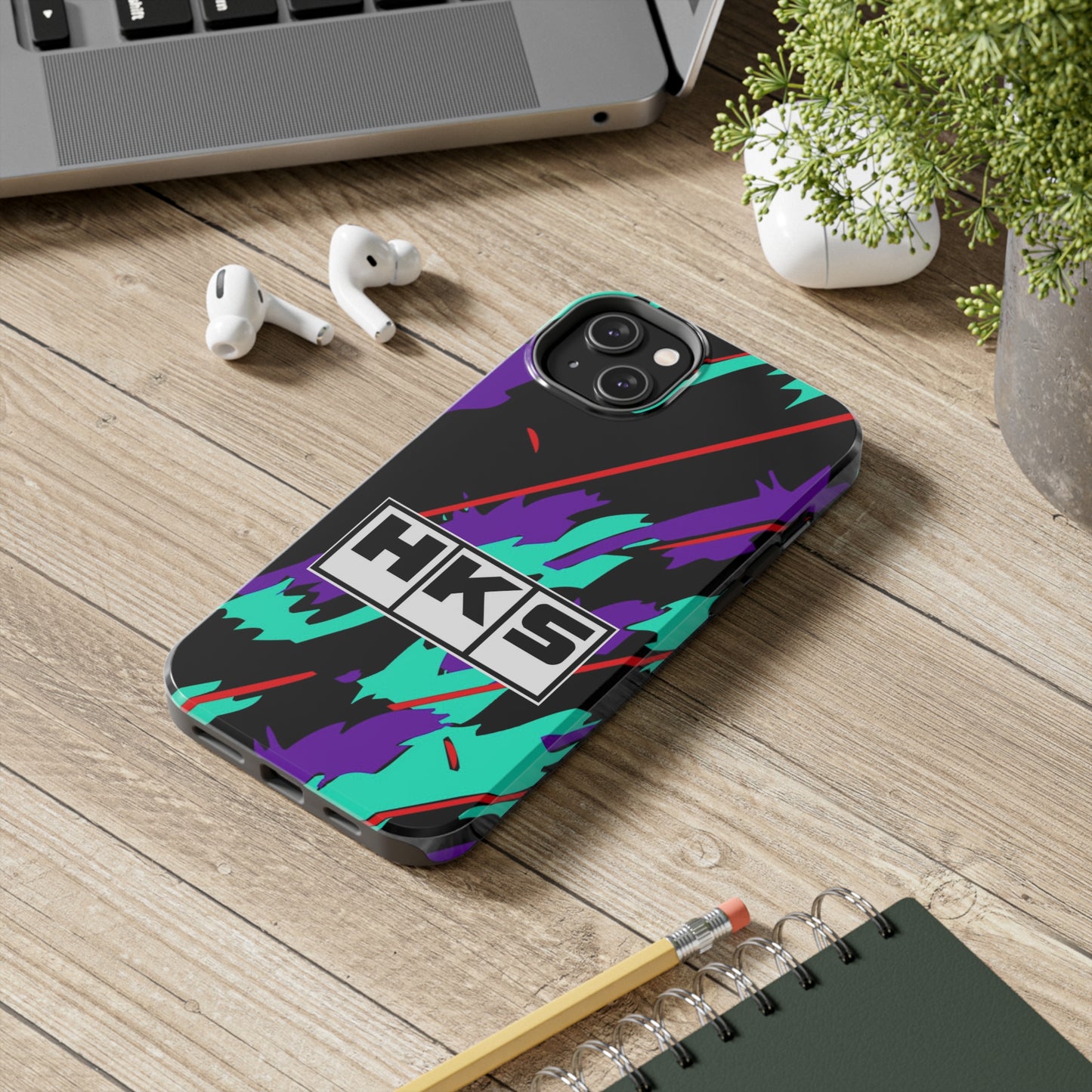 HKS Tribute Old Logo Phone Case, 90's Retro HKS cover