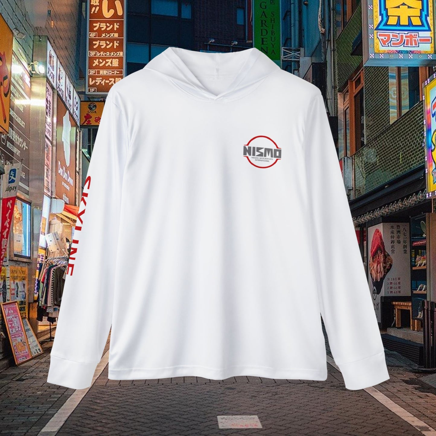 R32 Skyline Men's Sports Warmup Hoodie (AOP), Nissan GTR Light Weight Pullover, Nismo GTR Hoodie