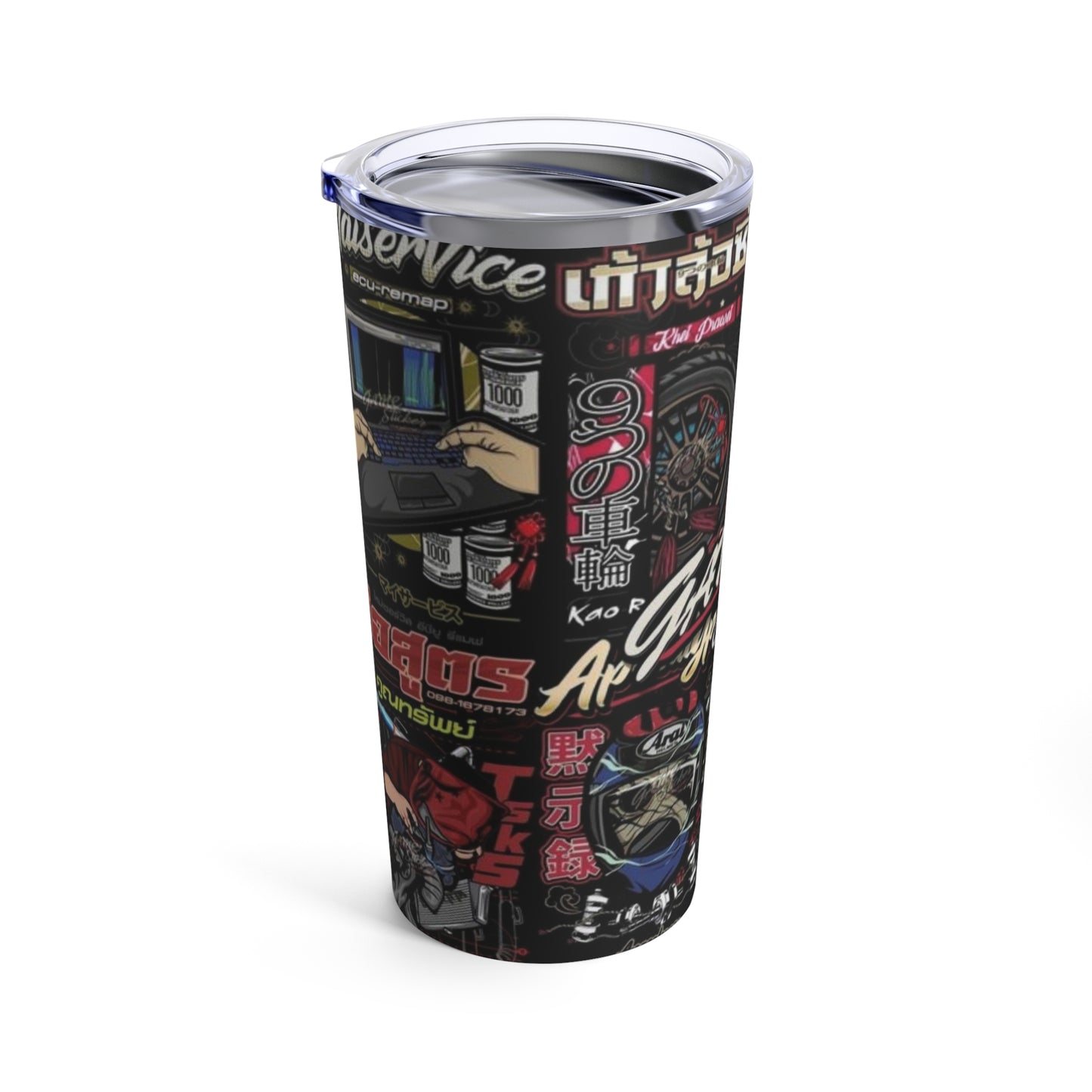 Tuner Magazine Cover Mix Tumbler 20oz