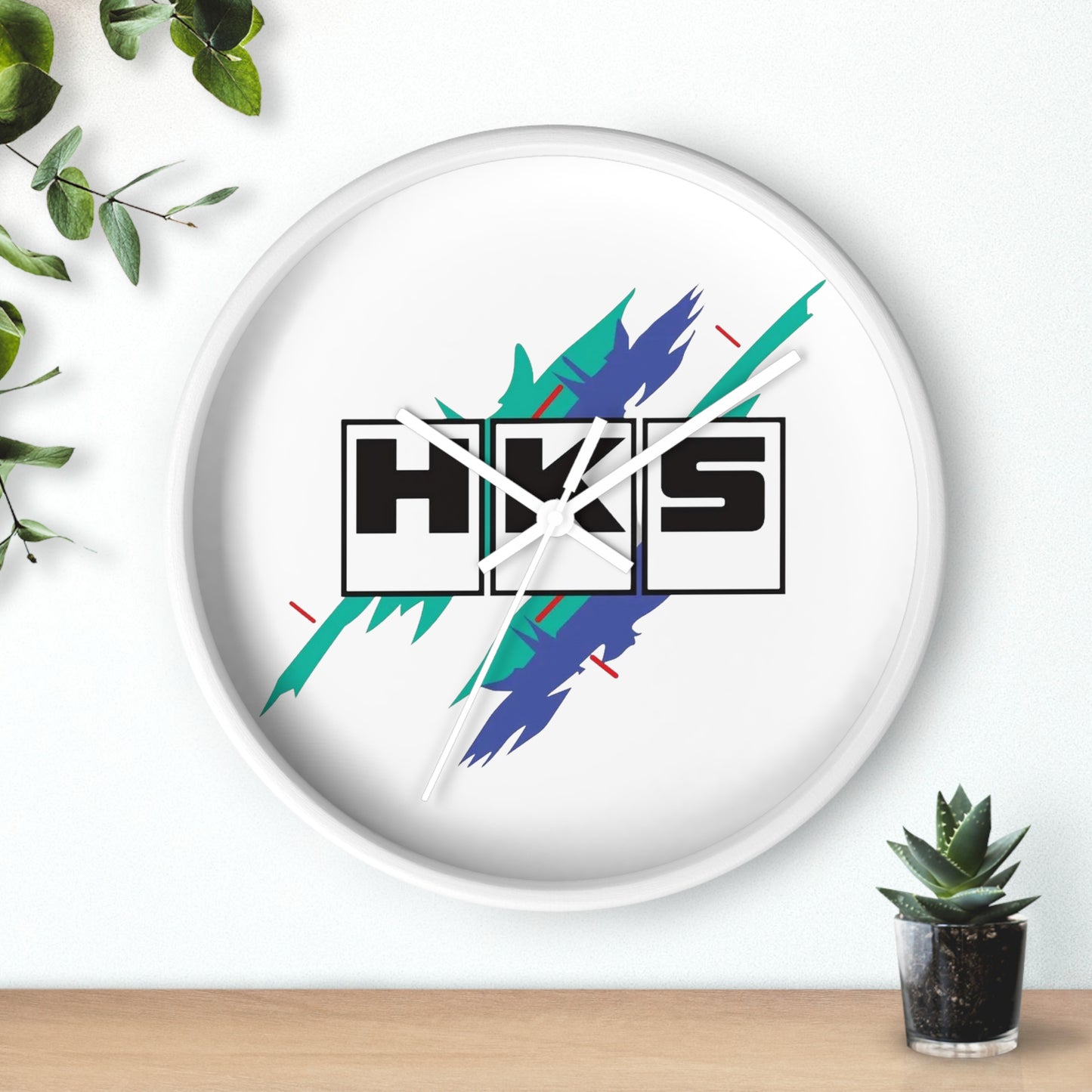 HKS Tribute Wall Clock, JDM Old Logo Wall Clock