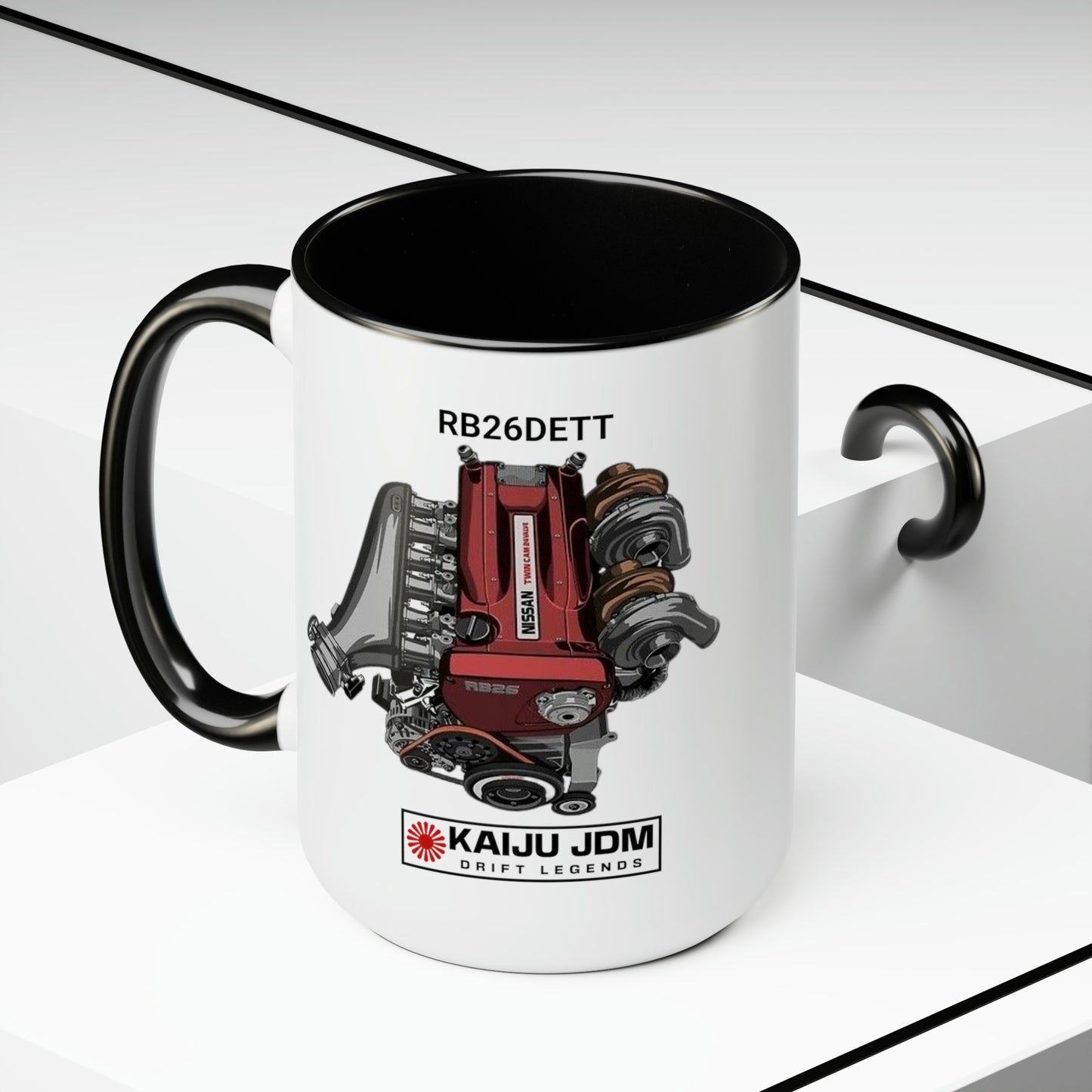 RB26 Nissan Skyline GTR Coffee Mug, JDM Coffee Mug, Skyline Mug, Gtr Mug, Car Enthusiast, Car Lover, Birthday Gift, Car Guy Gift, Rb26 Mug