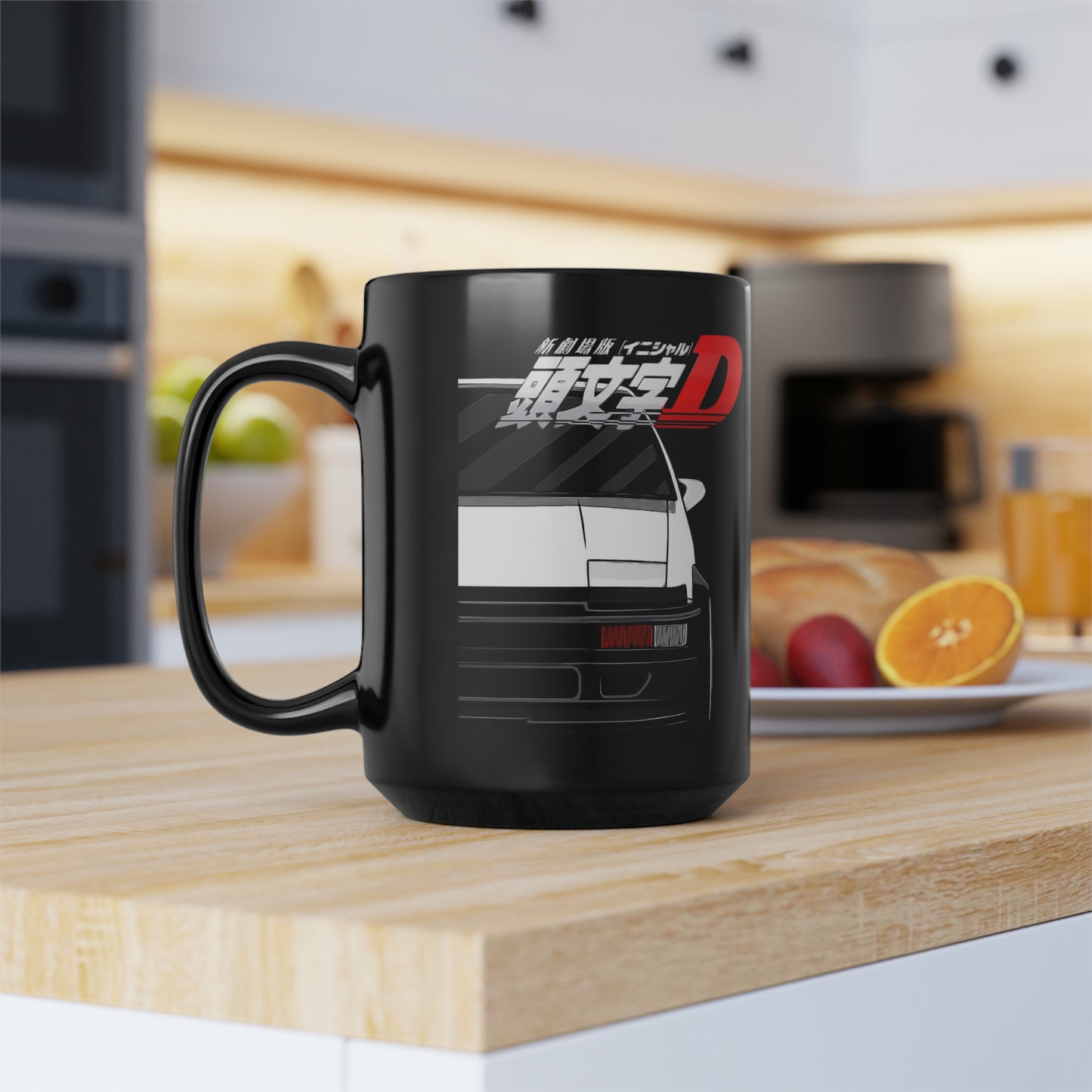 Initial D Tribute AE86 Coffee Mug, Takumi Fujiwara AE86 Mug
