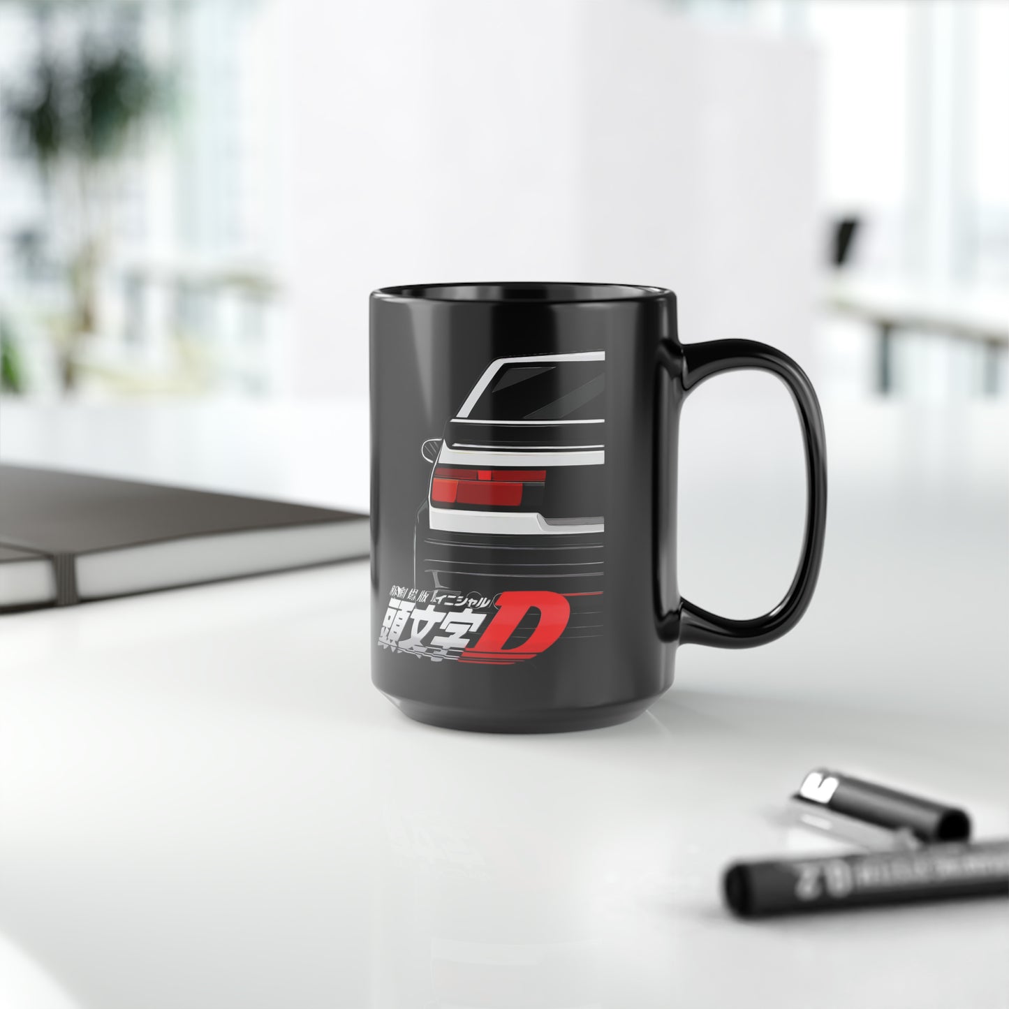 Initial D Tribute AE86 Coffee Mug, Takumi Fujiwara AE86 Mug