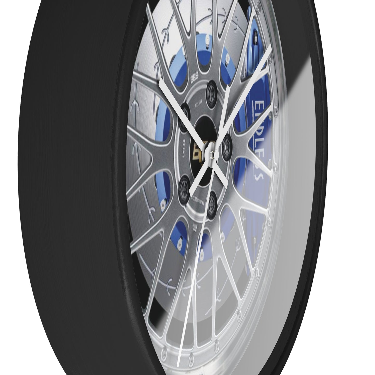 Novelty BBS LM Wheels/W Endless Brakes Wall Clock, Garage Wall Clock