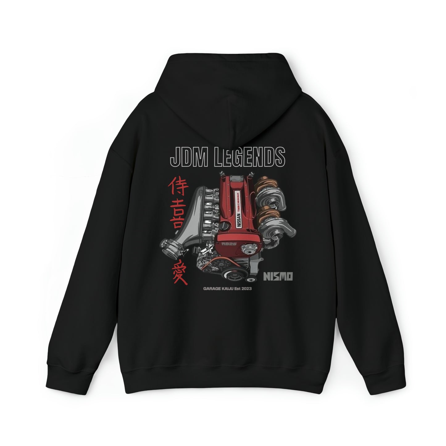 RB26 JDM Legend Hoodie, Skyline GTR RB26 Hoodie