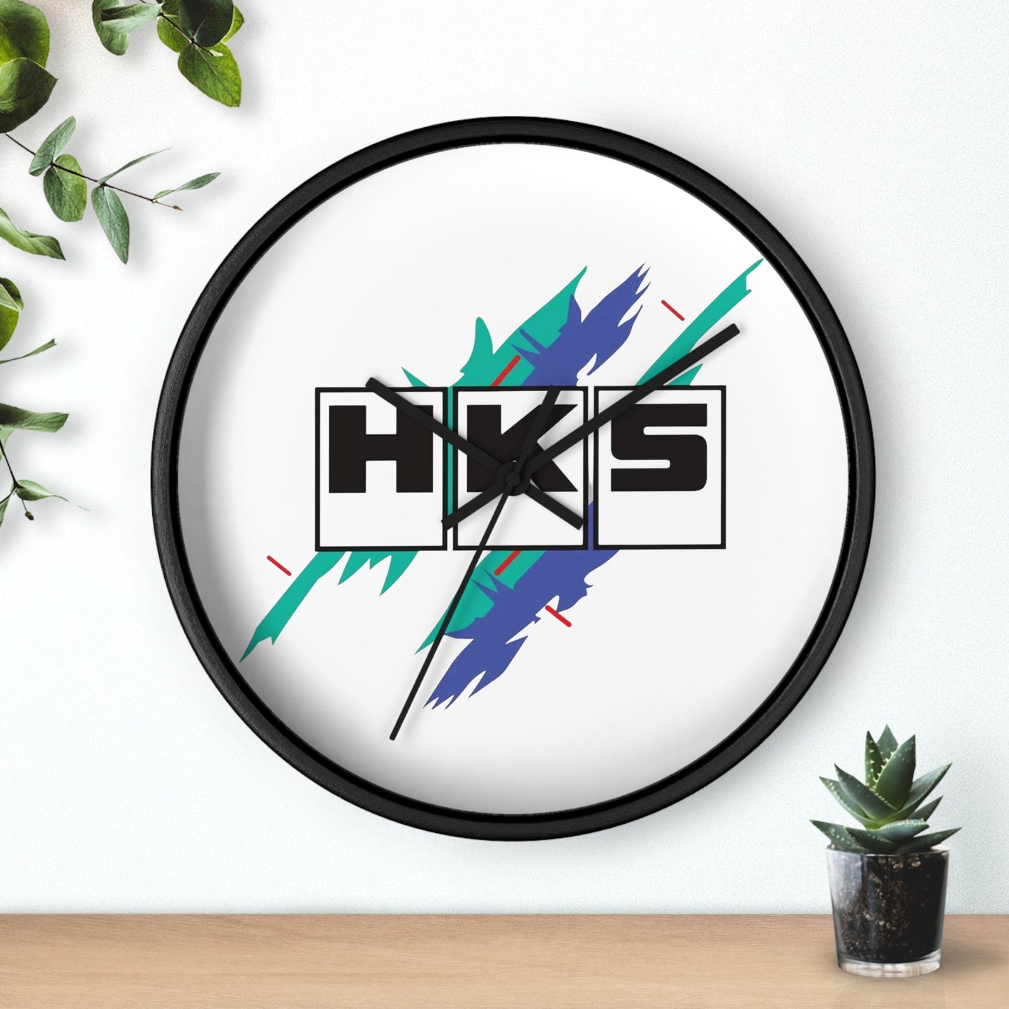 HKS Tribute Wall Clock, JDM Old Logo Wall Clock