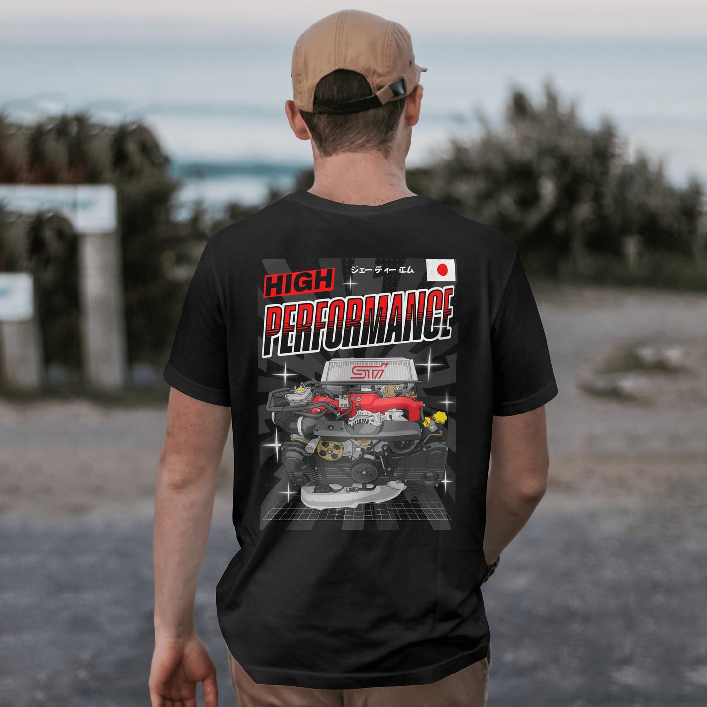 EJ Subaru Engine T-Shirt, WRX Shirt, STI Shirt, Birthday Gift, Boyfriend Gift, Rally Shirt