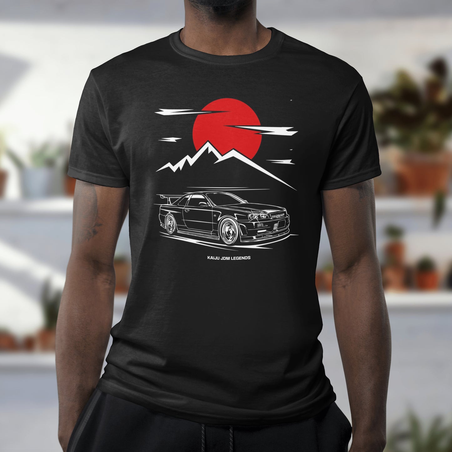 R34 Nissan Skyline GTR T-Shirt, JDM Nissan Skyline R34 Shirt