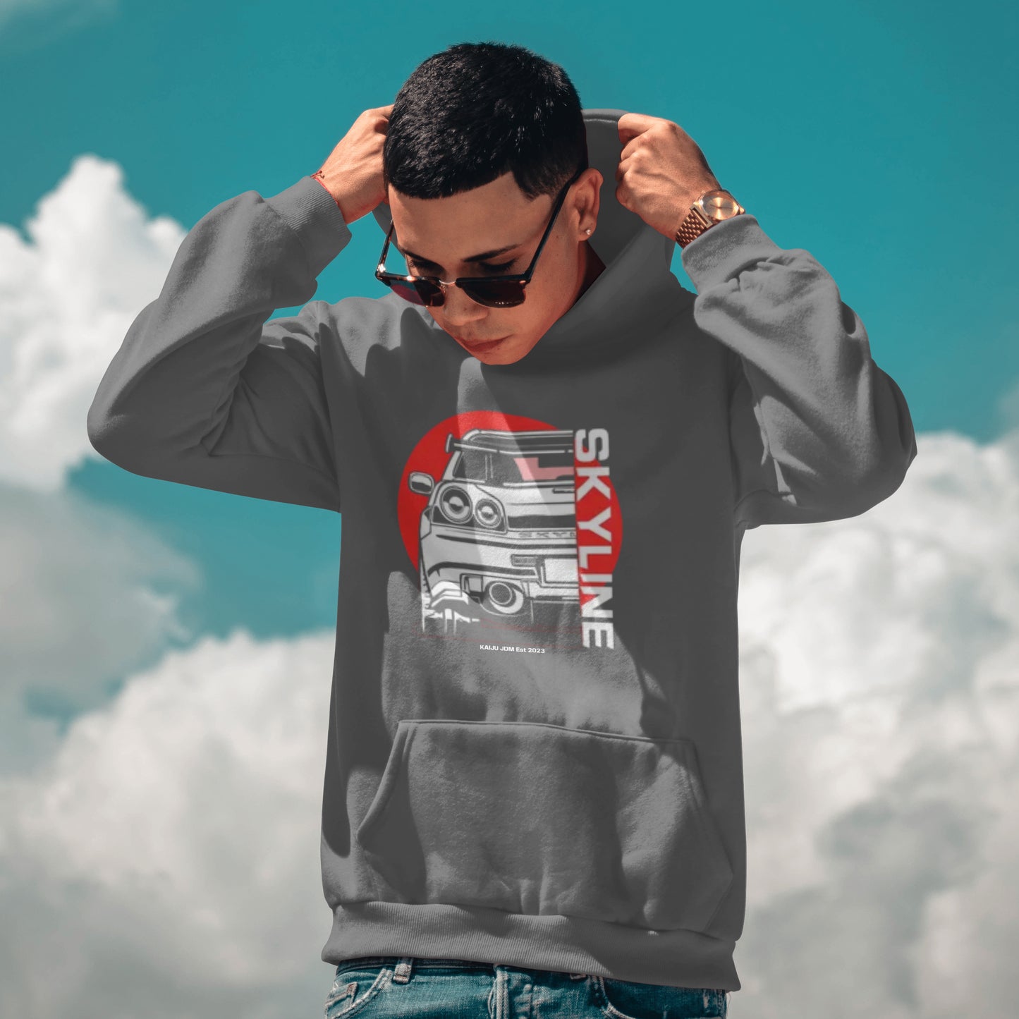 R34 GTR Hoodie, Nissan Skyline Hoodie, JDM Legend Hoodie, Gtr Lover Hoodie, Skyline Lover Hoodie, Dad Gift, Birthday Gift, Christmas Gift