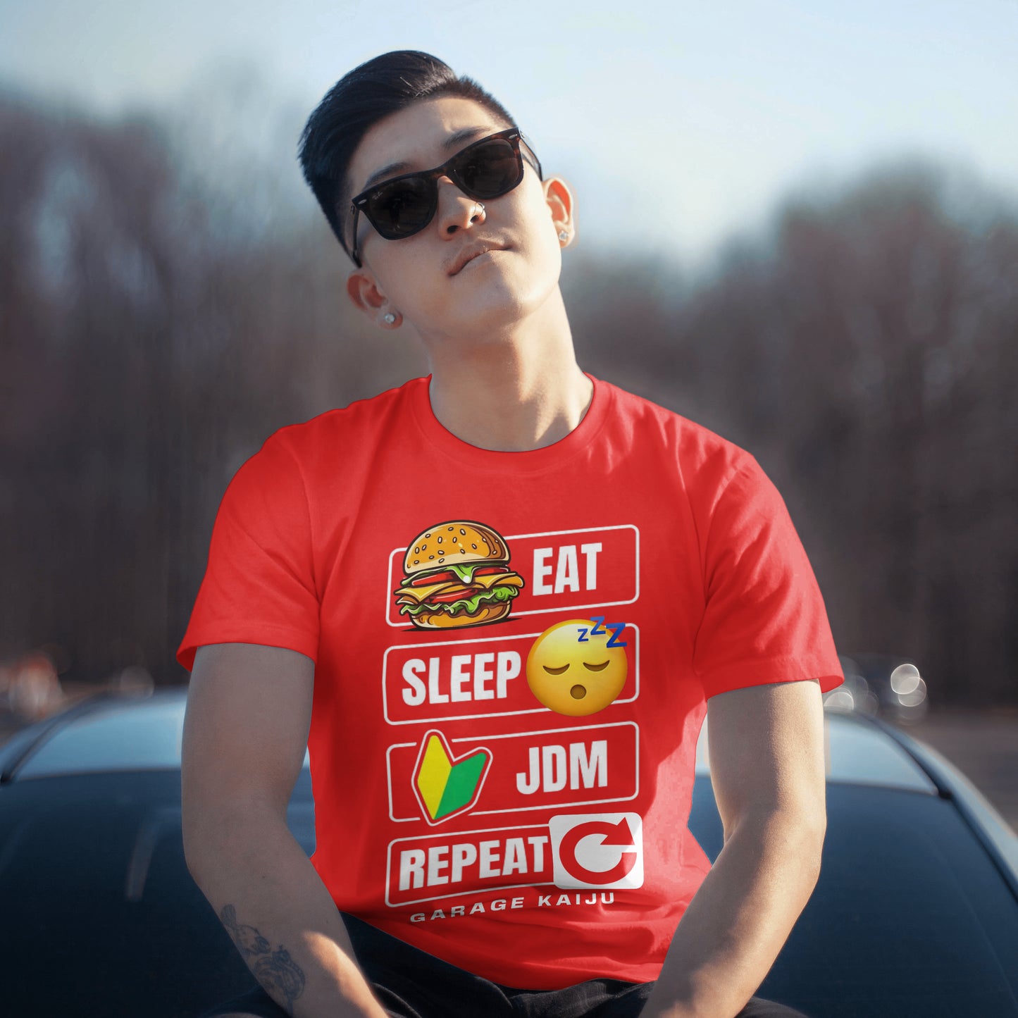 Eat Sleep JDM Repeat, Funny Drift Shirt, Racecar Shirt, Drift Lover Shirt, Boyfriend Gift, Drift Gag Shirt