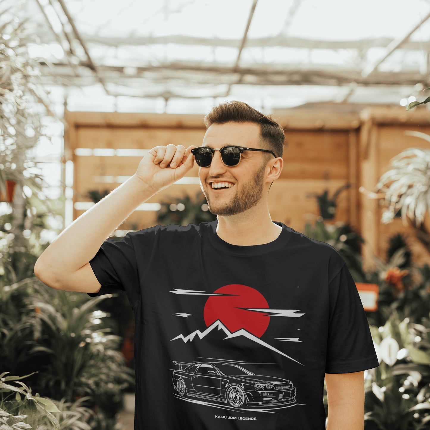 R34 Nissan Skyline GTR T-Shirt, JDM Nissan Skyline R34 Shirt