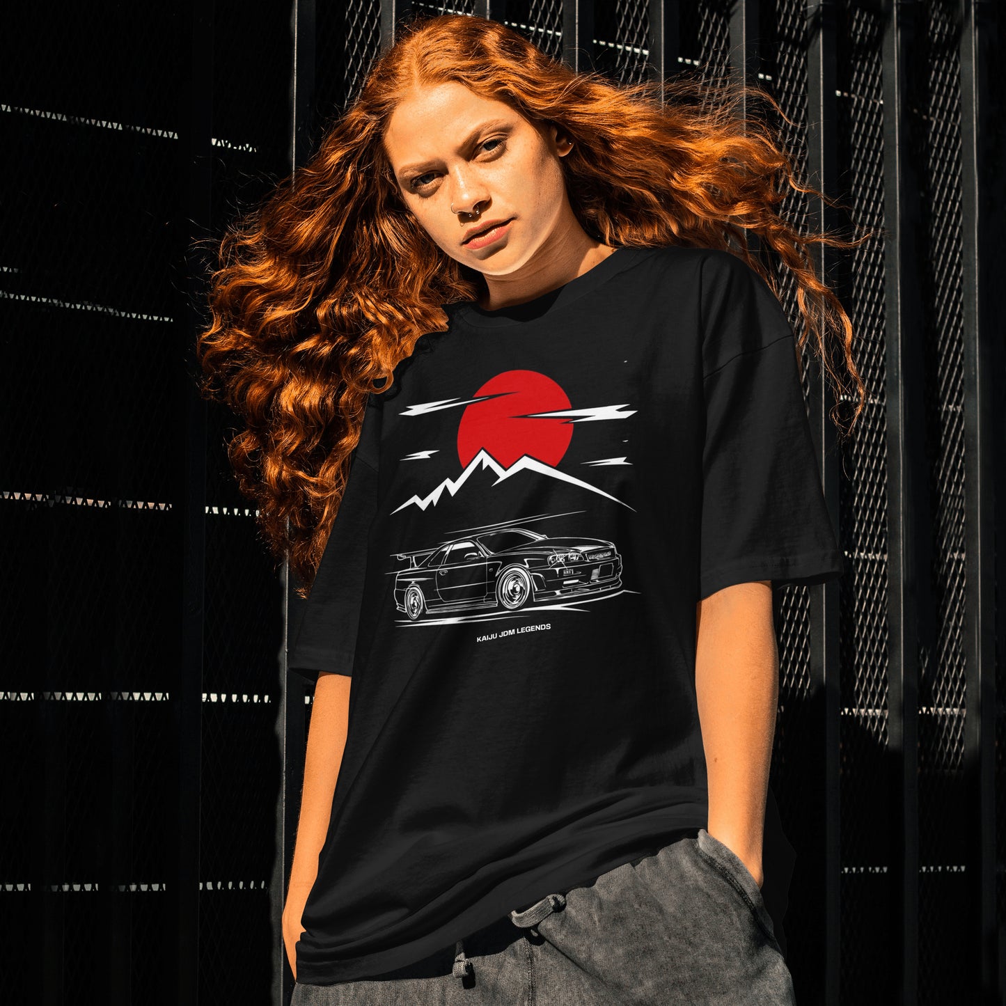 R34 Nissan Skyline GTR T-Shirt, JDM Nissan Skyline R34 Shirt