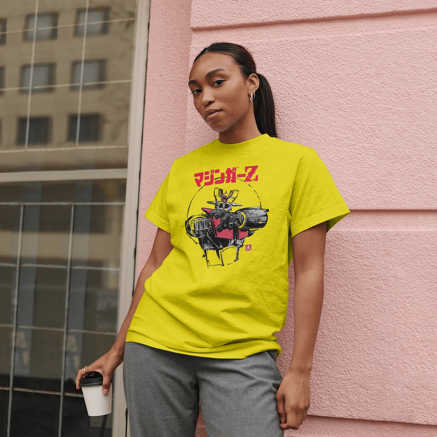 Retro Tribute Mazinger Z T-Shirt, Car Guy Gift, JDM Anime Mazinger Z Shirt