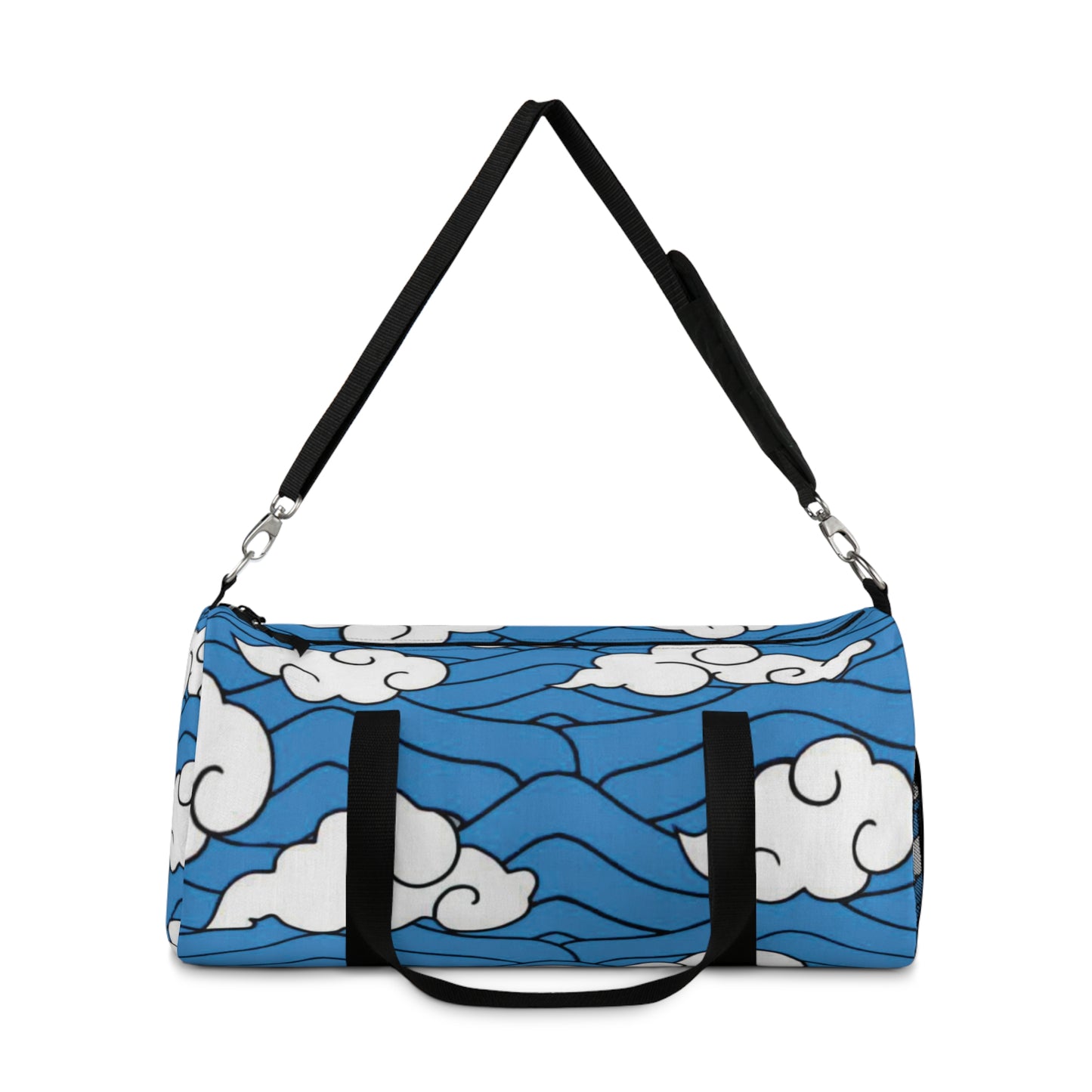 Blue Akatsuki Cloud Duffel Bag, Anime Cloud JDM Gym Bag, JDM Tool Bag