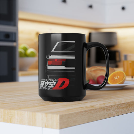 Initial D Tribute AE86 Coffee Mug, Takumi Fujiwara AE86 Mug