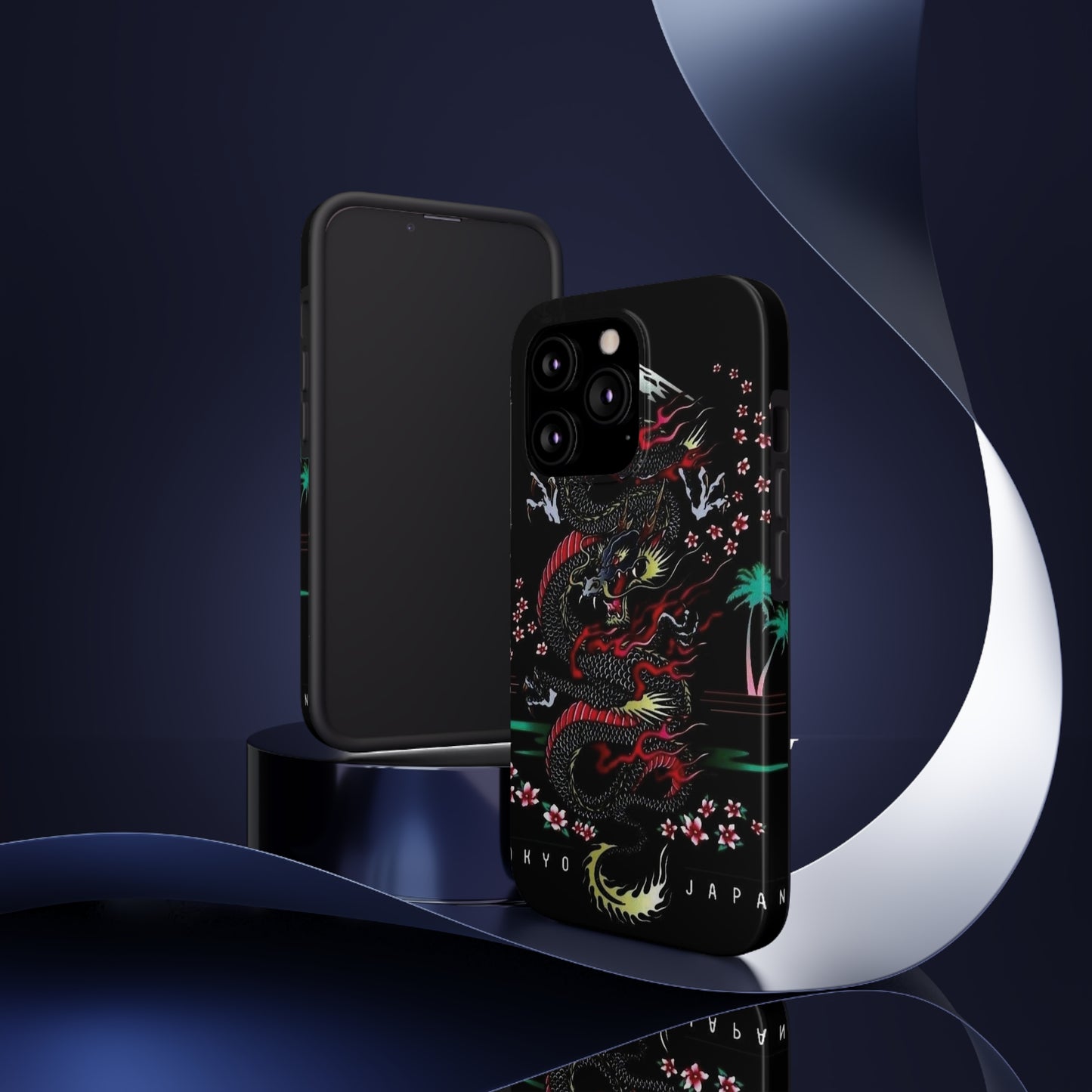 Japanese Dragon Phone Cover, Japanese Lover Phone Case