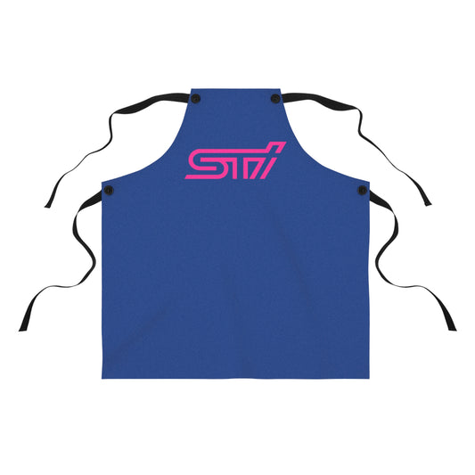 Subaru STI Shop Apron, JDM Cooking Apron, JDM STI Workshop Apron
