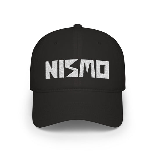 Retro Nismo Old Logo Low Profile Baseball Cap, Nismo Hat, Nissan Hat