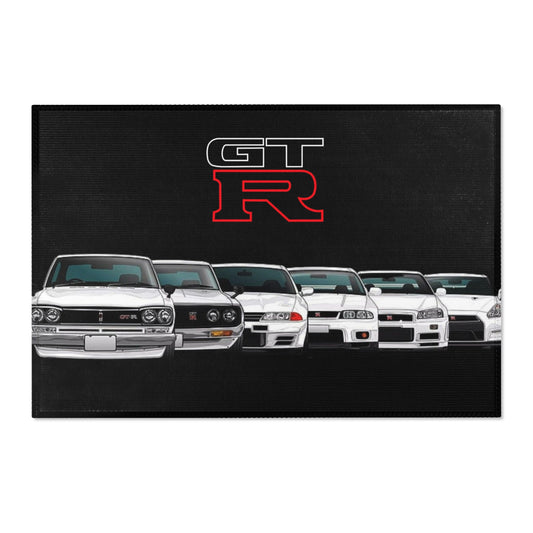 GTR Lineage Garage Floor Mat, Nissan GTR Floor Mat