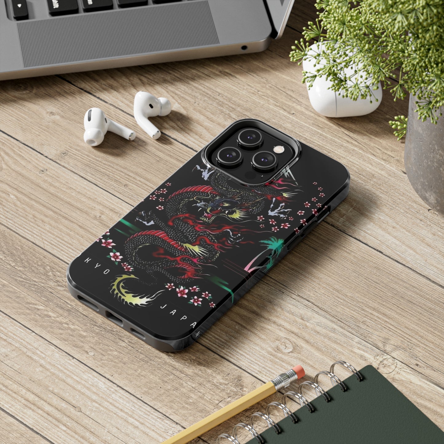 Japanese Dragon Phone Cover, Japanese Lover Phone Case