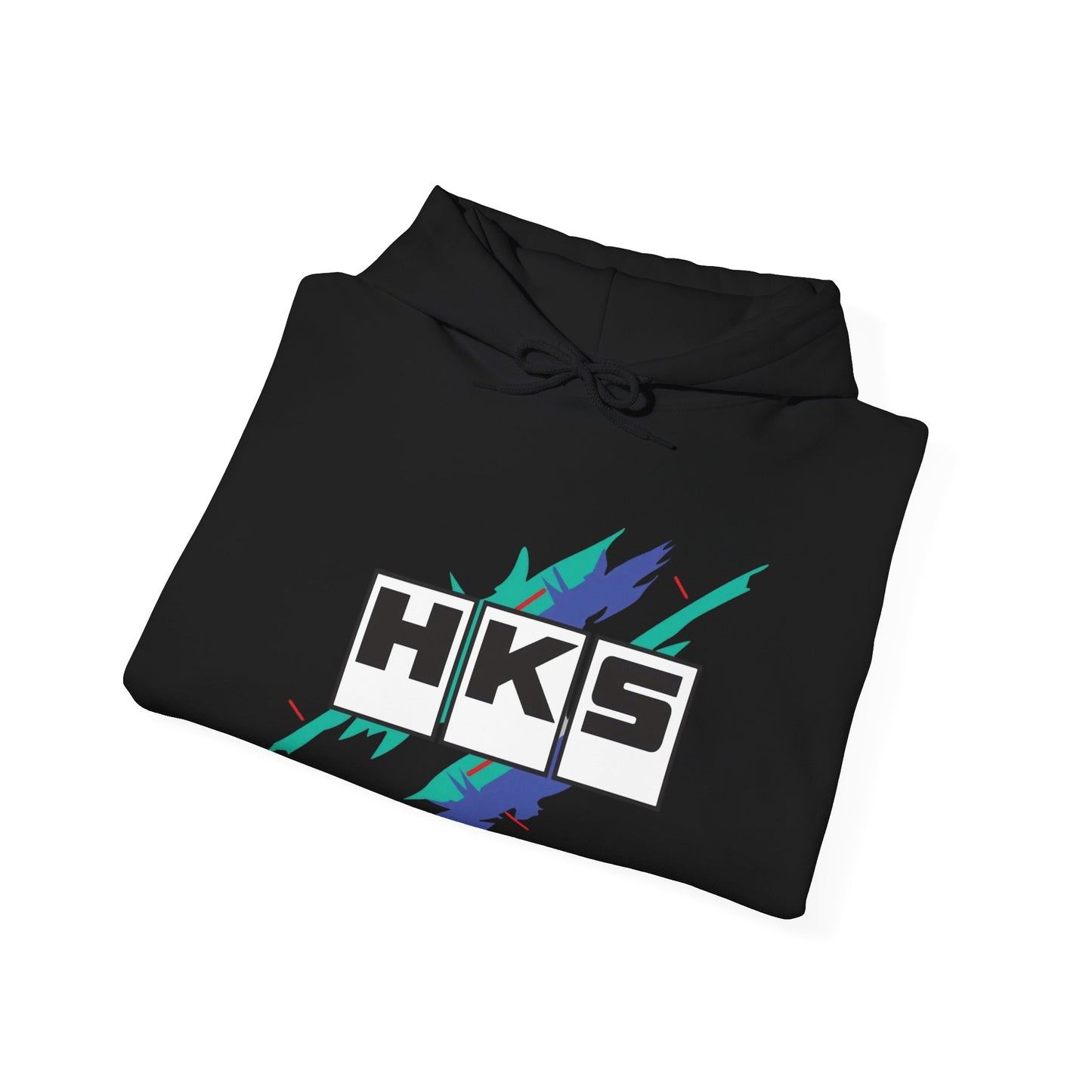 HKS Paint Splatter Logo JDM Lover Hoodie, Classic HKS Retro Pullover