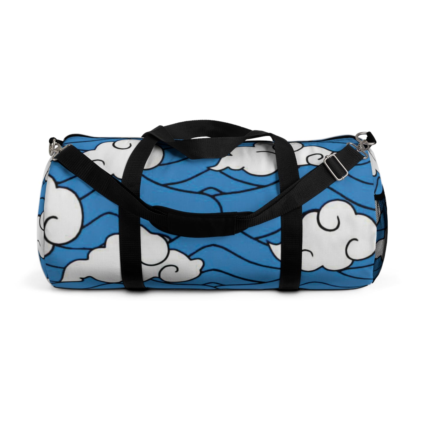 Blue Akatsuki Cloud Duffel Bag, Anime Cloud JDM Gym Bag, JDM Tool Bag