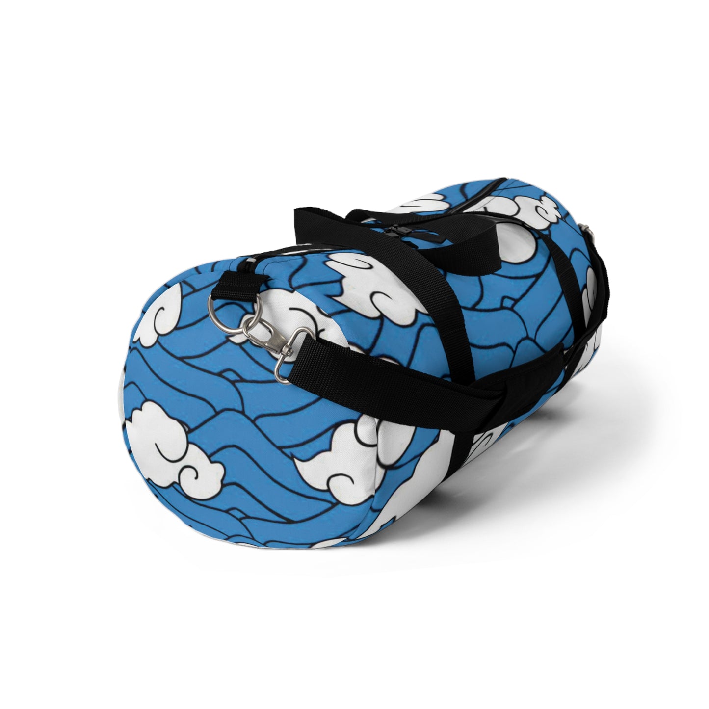 Blue Akatsuki Cloud Duffel Bag, Anime Cloud JDM Gym Bag, JDM Tool Bag