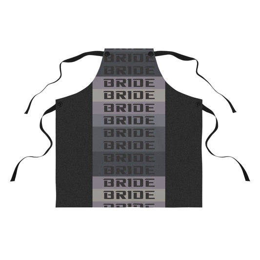 JDM Bride Racing Tech Shop Apron, Bride Cooking Apron, Racing Workshop Apron