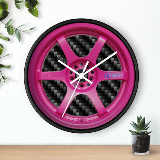 Rays Wheels Tribute Wall Clock, Volk Racing Garage Wall Clock