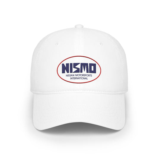 Retro Nismo Round Logo Low Profile Baseball Cap, Nismo Hat, JDM Hat