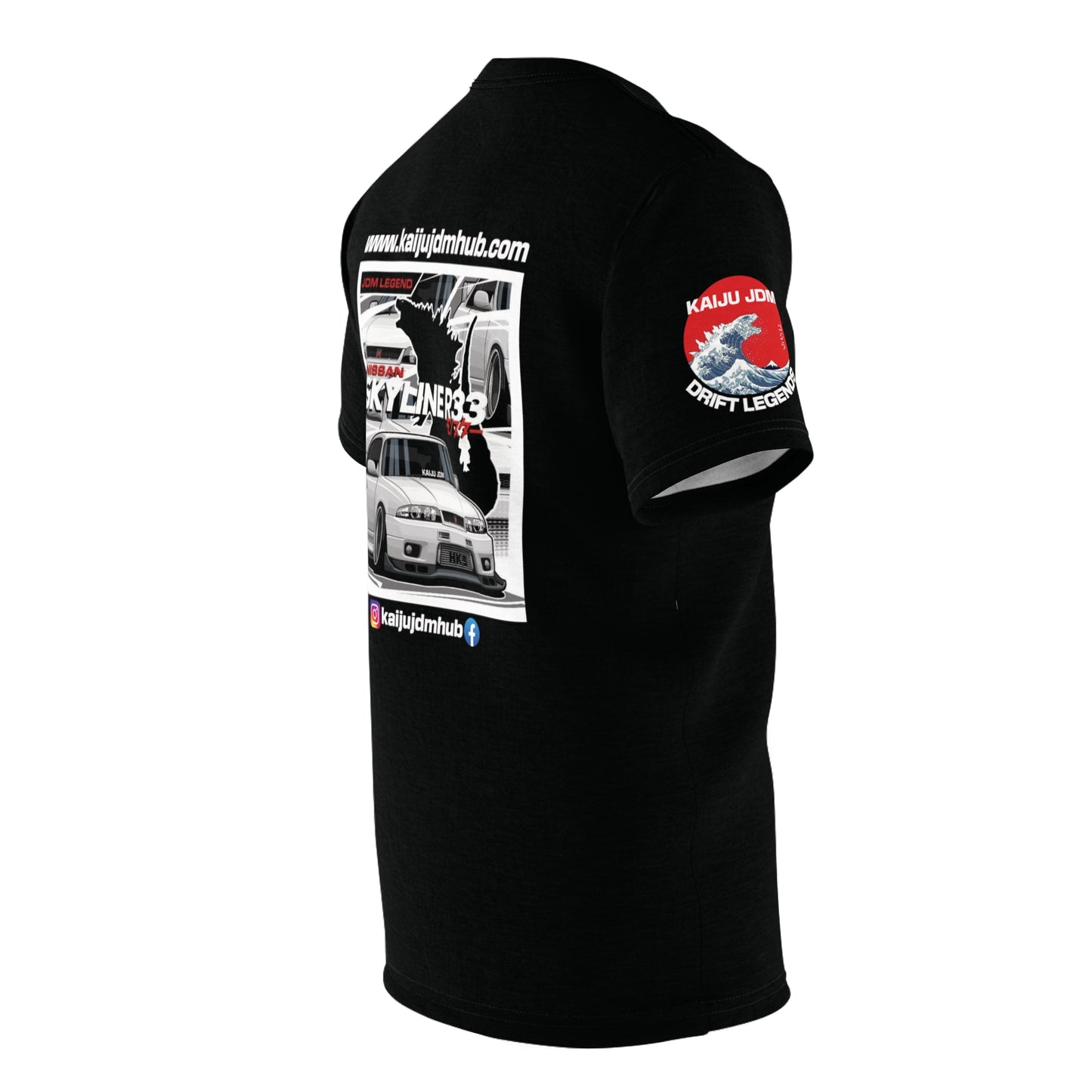 R33 Skyline GTR Kaiju JDM Wheels Shop Shirt