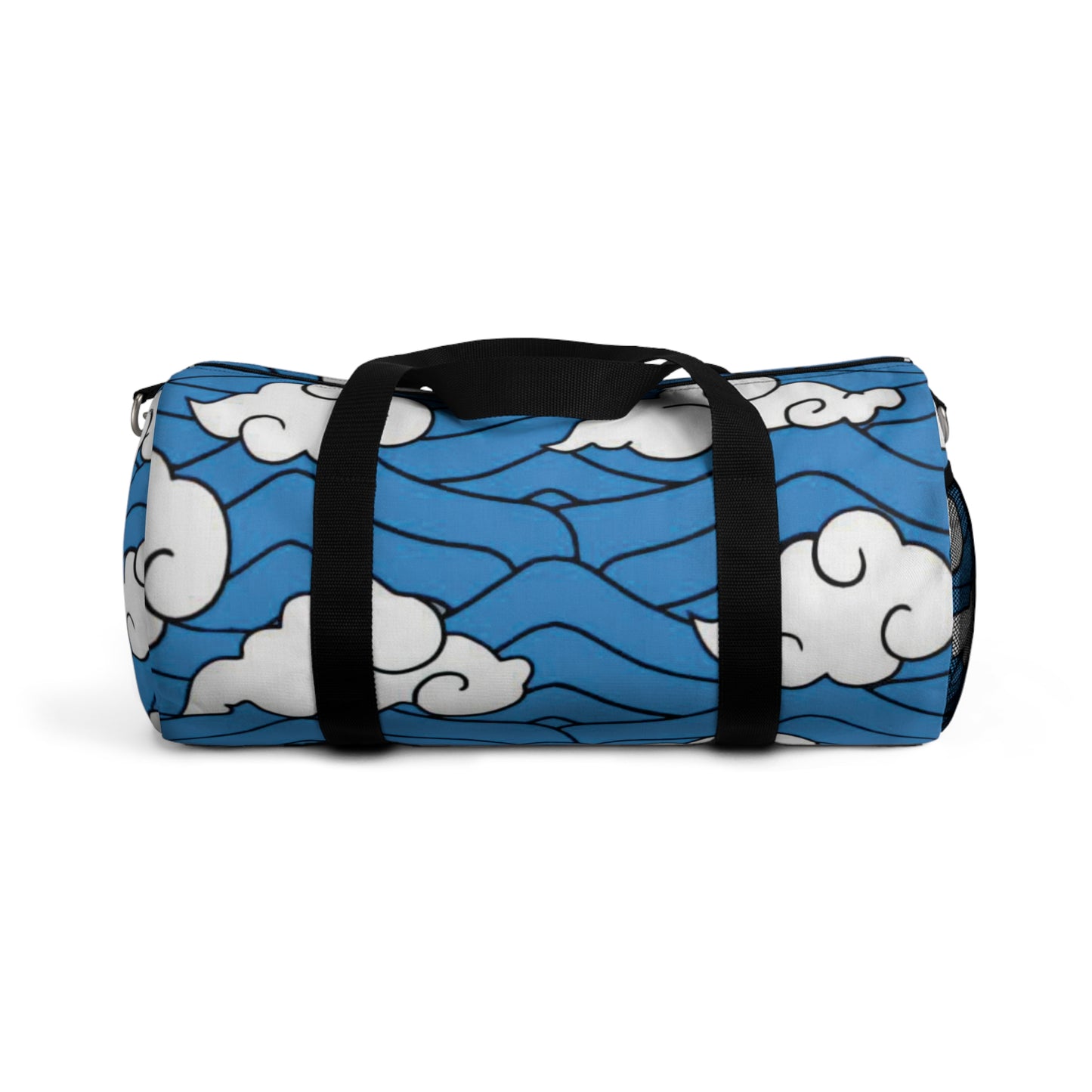 Blue Akatsuki Cloud Duffel Bag, Anime Cloud JDM Gym Bag, JDM Tool Bag