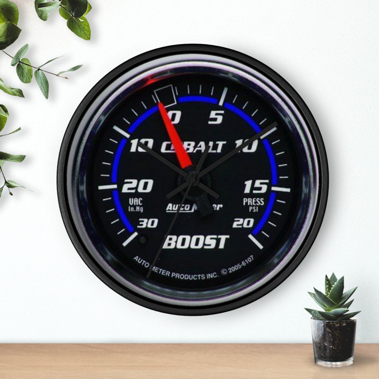 Boost Gauge Loading Wall Clock, JDM Gauge Wall Clock