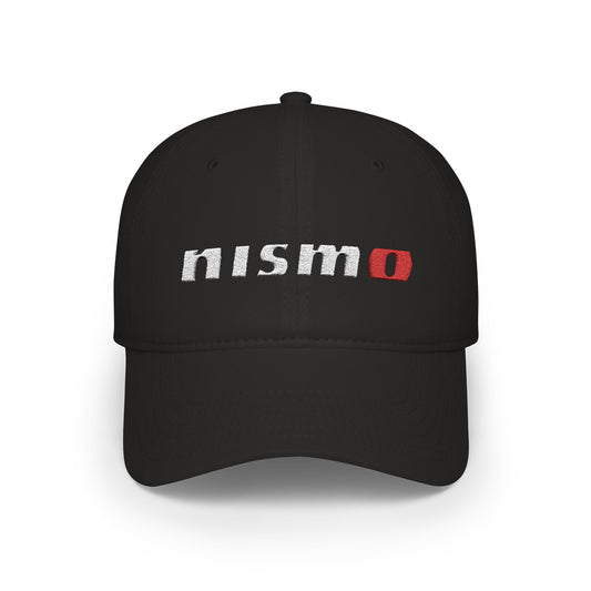 New Nismo Logo Low Profile Baseball Cap, Nissan Hat, Nismo Hat