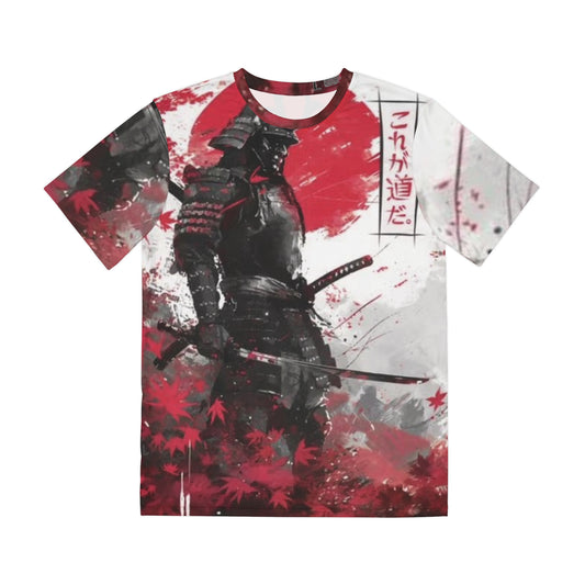 Red Sun Samurai Warrior Sublimation Tee