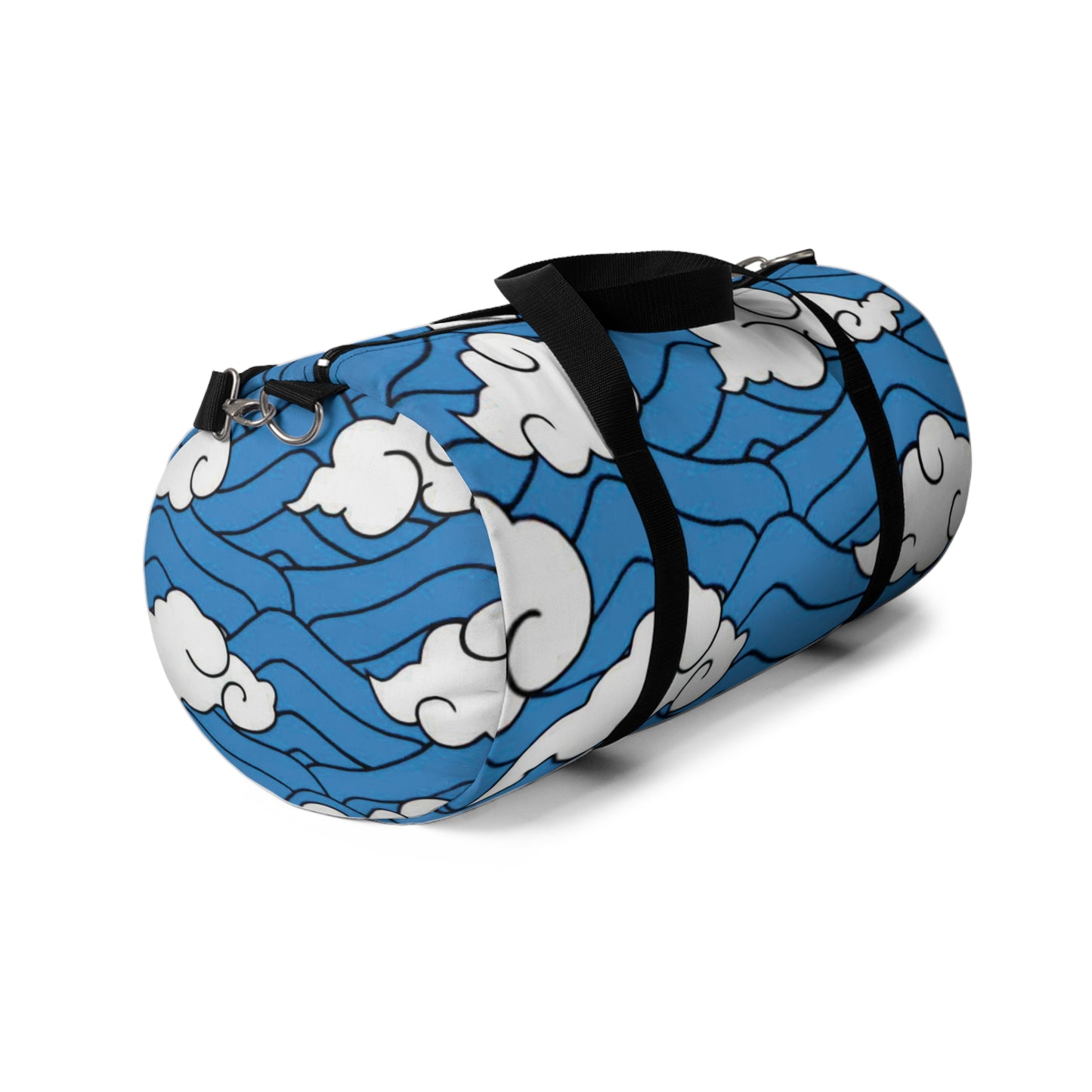 Blue Akatsuki Cloud Duffel Bag, Anime Cloud JDM Gym Bag, JDM Tool Bag