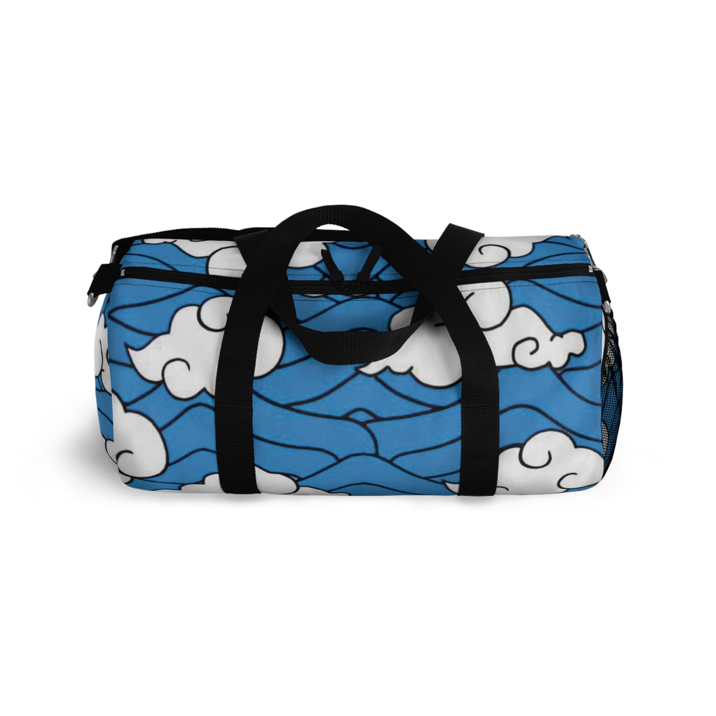 Blue Akatsuki Cloud Duffel Bag, Anime Cloud JDM Gym Bag, JDM Tool Bag