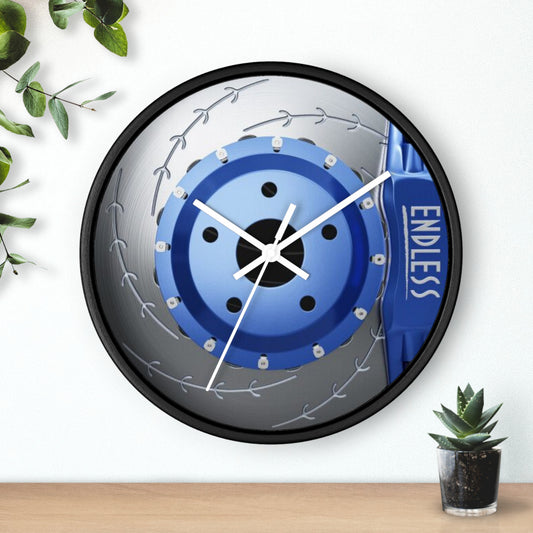 Endless Brakes Wall Clock, JDM Brake Rotor Wall Clock